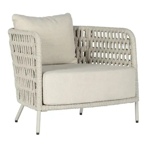 Rapallo Armchair (Lush Nickel)