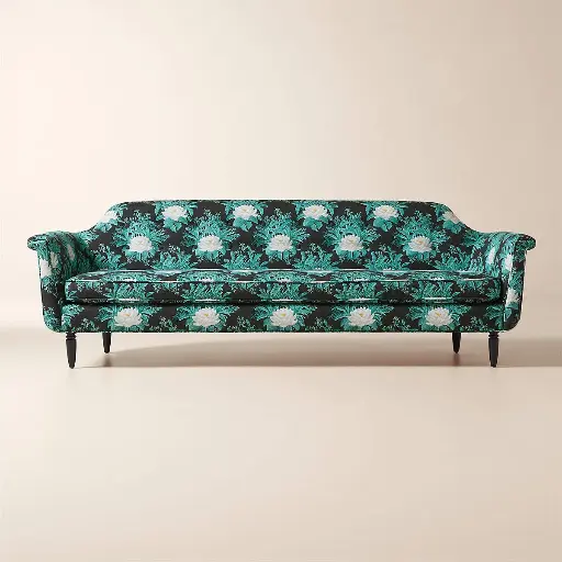 [FURN_0022] Verstelbaar bureau (green lotus)