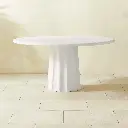 Round Concrete Dining Table