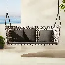 Hanging Outdoor Loveseat Swing