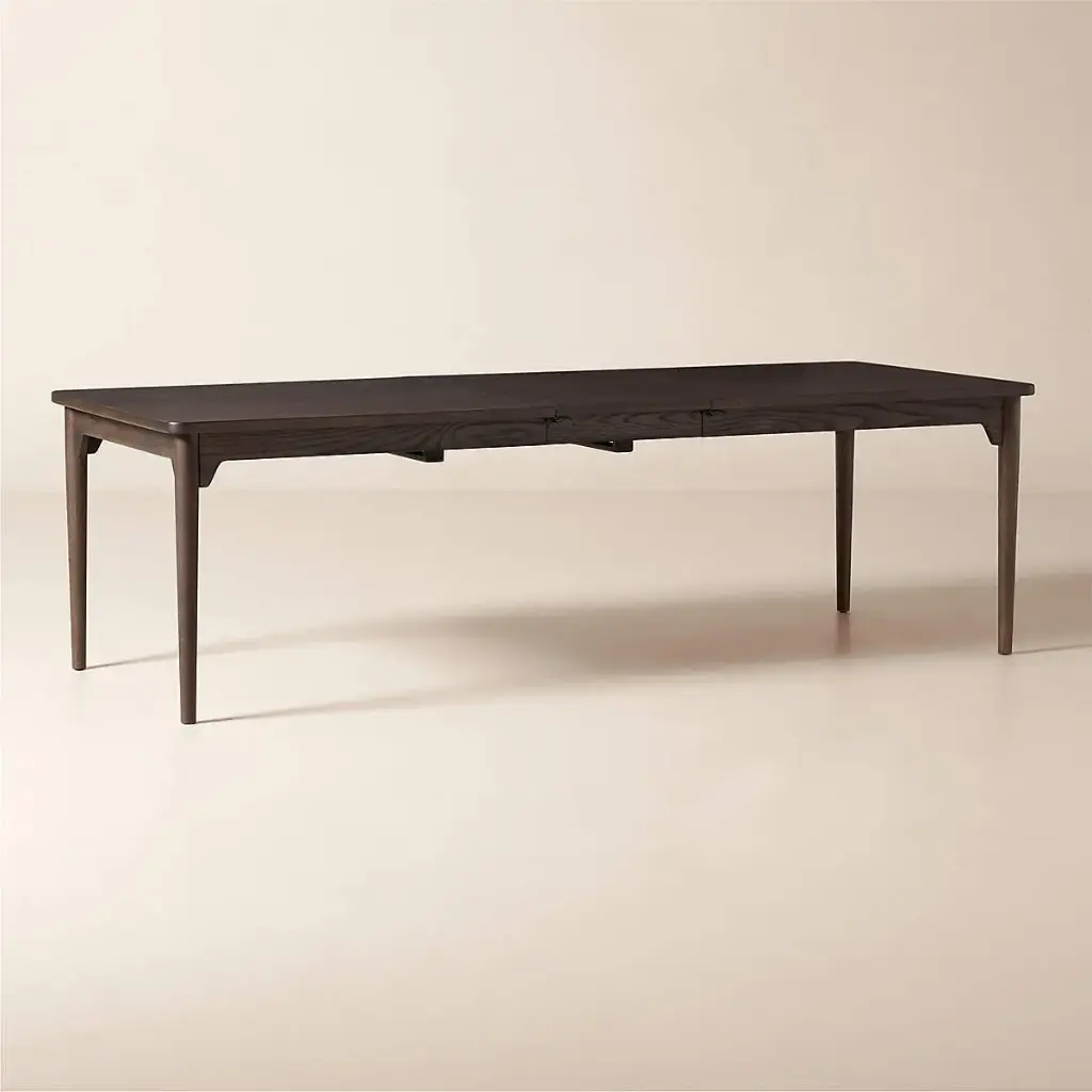 Oak Wood Extendable Dining Table