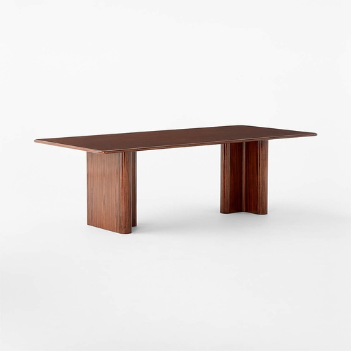 [AS028] Espresso Elegance Dining Table