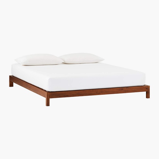 [AS051] Natural Essence California King Platform Bed