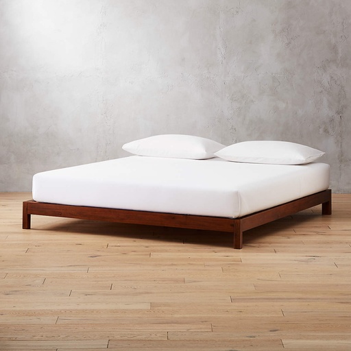 [AS051] Natural Essence California King Platform Bed