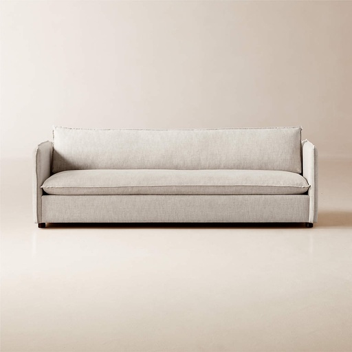 [AS054] Neutral Bliss Natural Linen Sofa