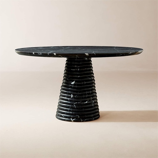 [AS090] Taza Eclipse Marble Dining Table