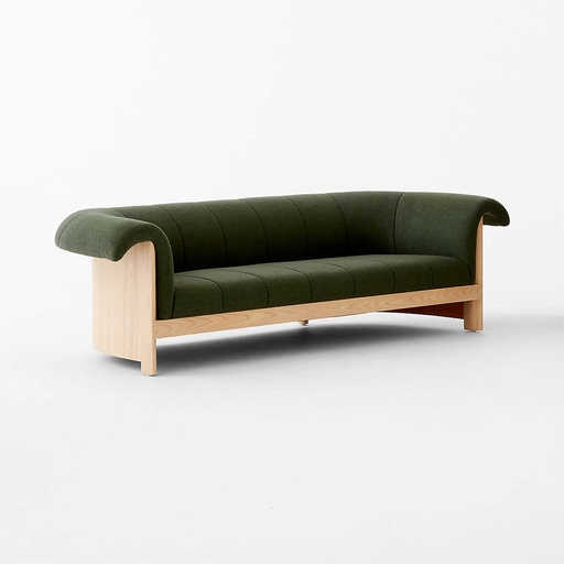 [AS095] Verdant Opulence Green Sofa