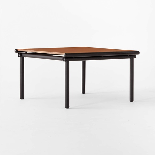 [AS096] Walnut Serenity Square Dining Table