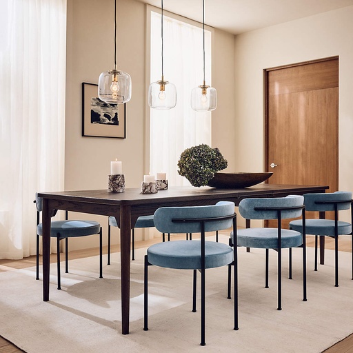 Oak Wood Extendable Dining Table