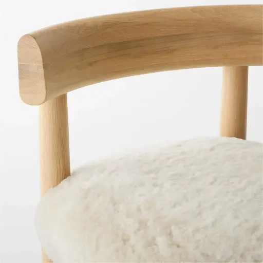 Oak Wood Counter Stool