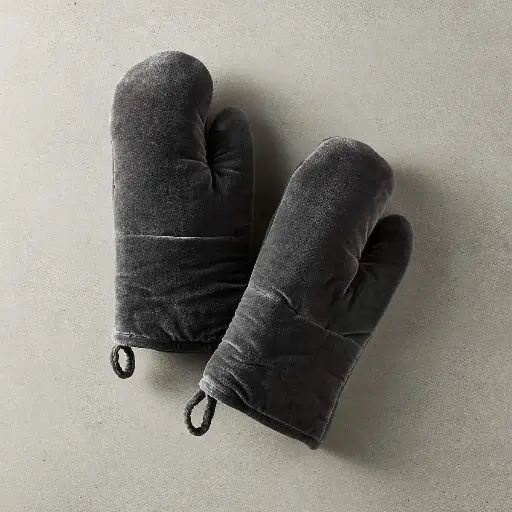 Suede Oven Mitt